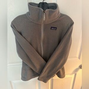 Patagonia Women's Fleece Jacket in Taupe Gray